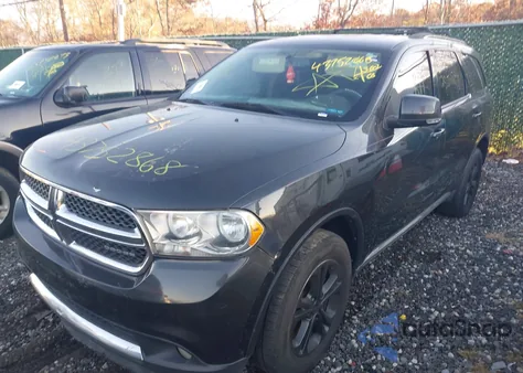 2011 Dodge Durango Crew from USA, damaged, VIN 1D4RD4GG0BC729836